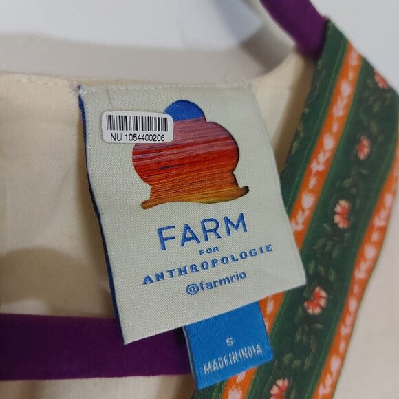 FARM rio maxi dress with cutouts and banana tree - like new - Picture 11 of 14